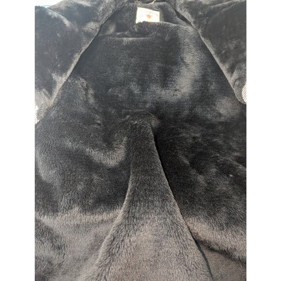 Vintage 60's Field & Stream Donegal Herringbone Tweed Wool  Faux Fur Collar 46 - Picture 7 of 9